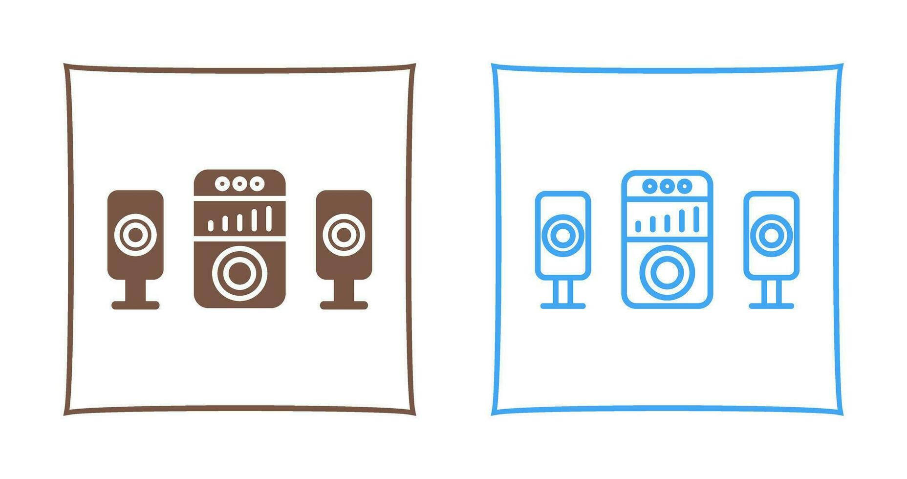 Sound System Vector Icon