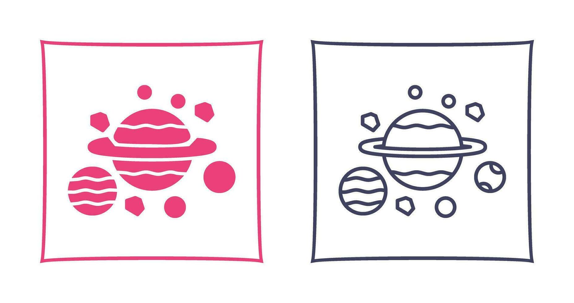 Planets Vector Icon