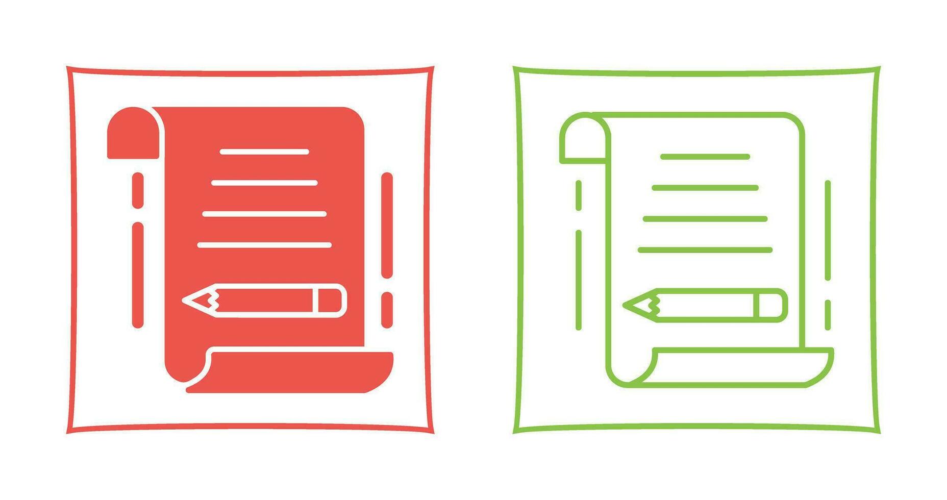 Write Vector Icon