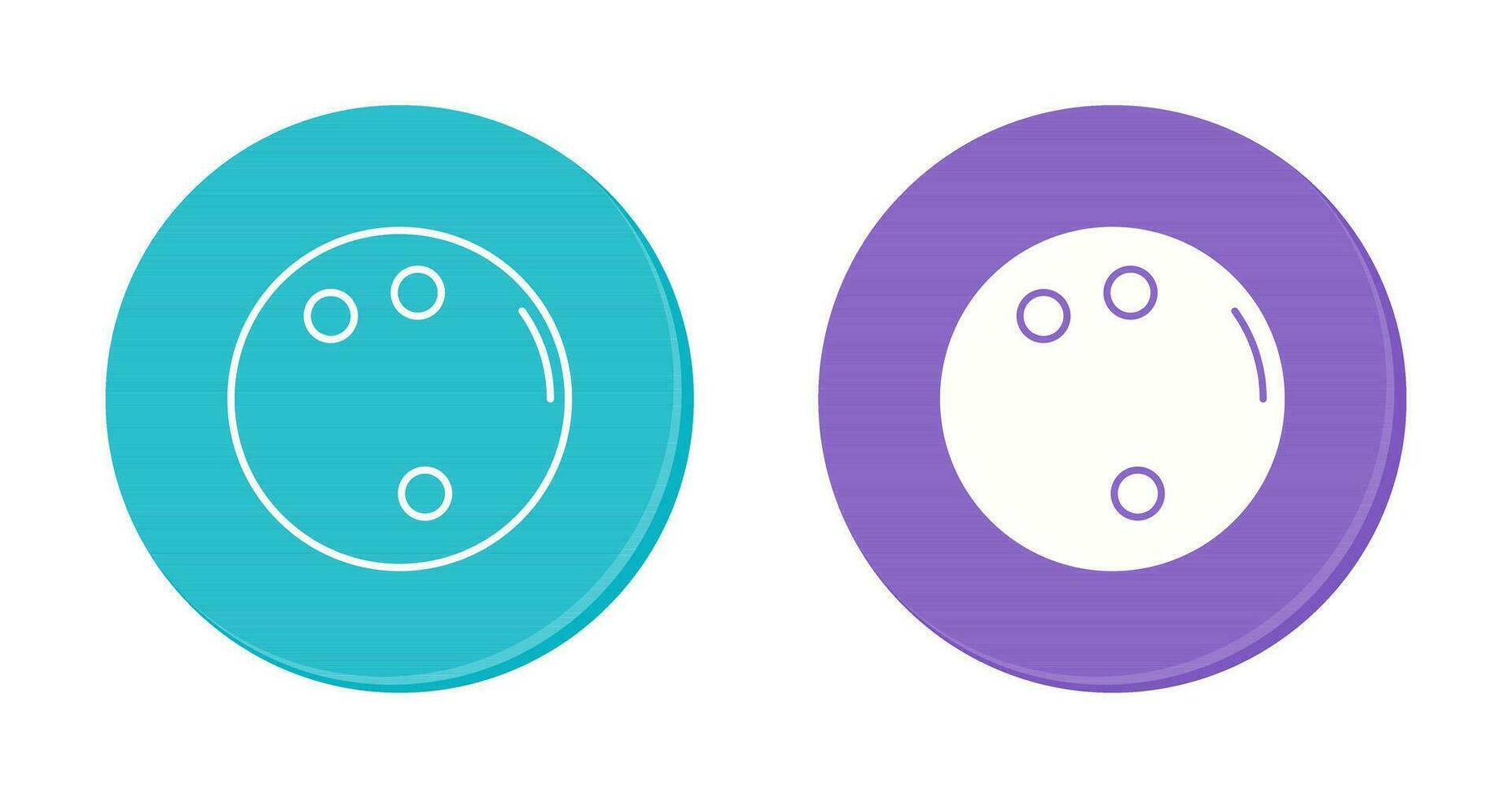 Bowling Ball Vector Icon