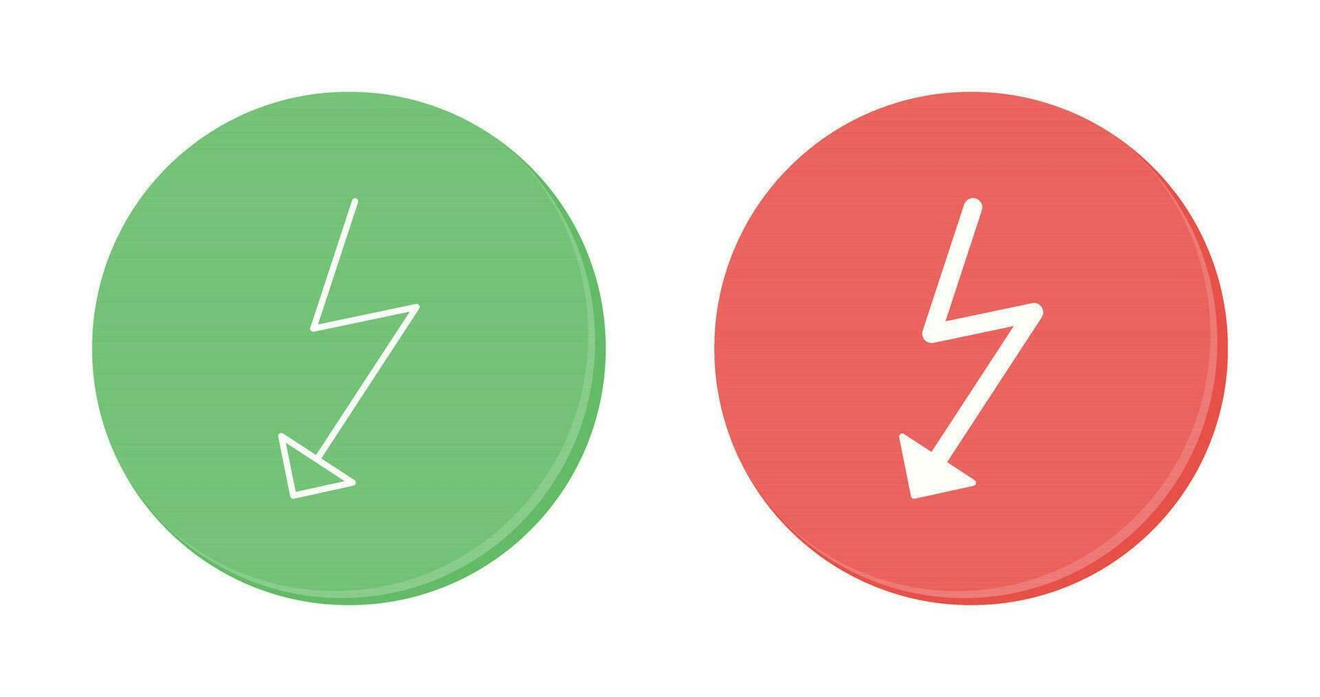 Unique Flash Vector Icon