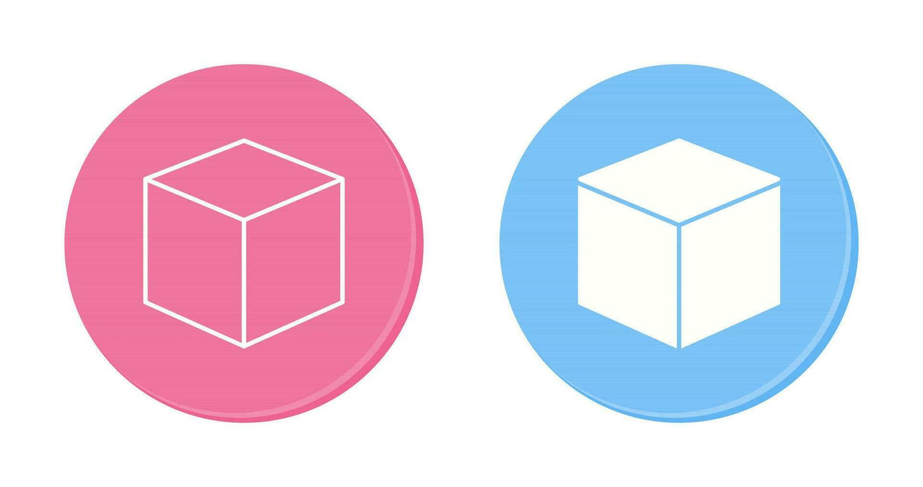 Cubic Design Vector Icon