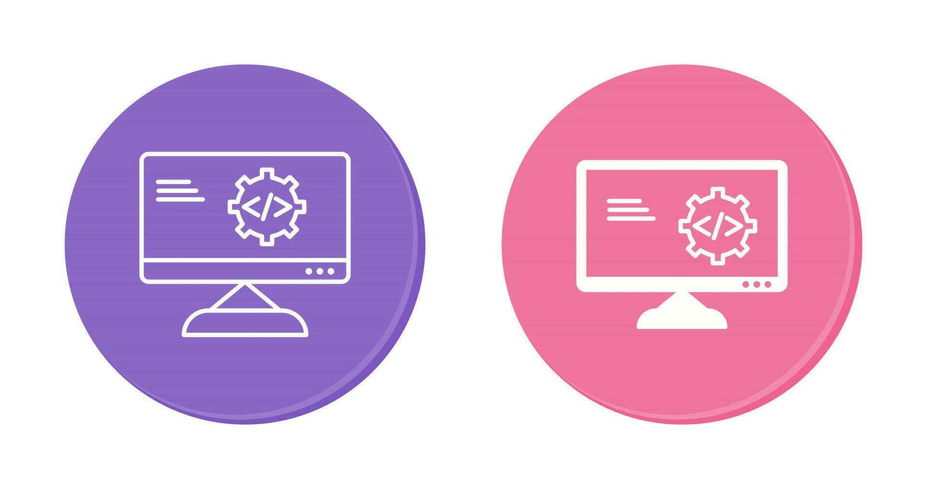 Unique Code Optimization Vector Icon