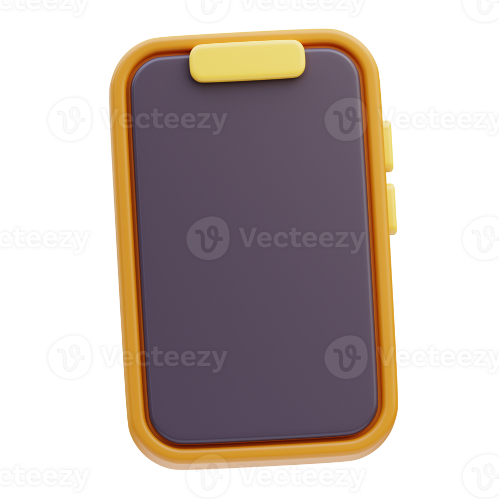 Smart Phone Father day 3D Illustration png