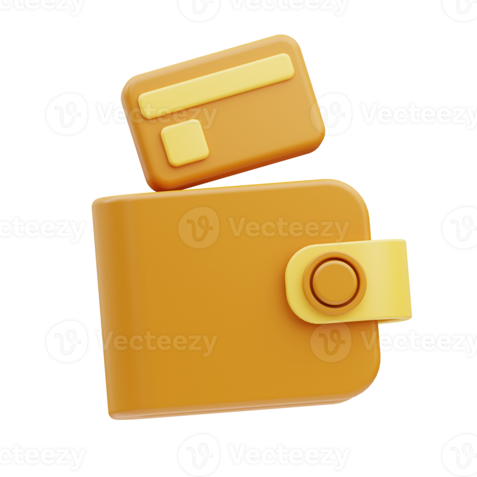 Wallet Father day 3D Illustration png