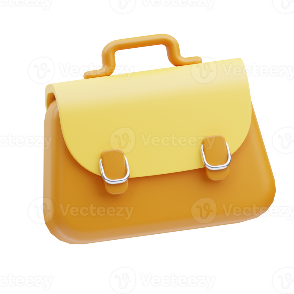 Briefcase Father day 3D Illustration png