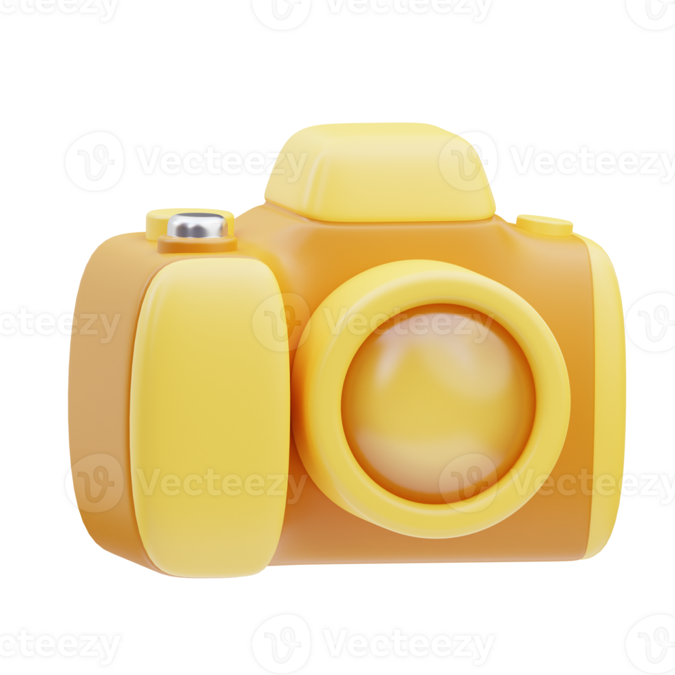 Camera Father day 3D Illustration png