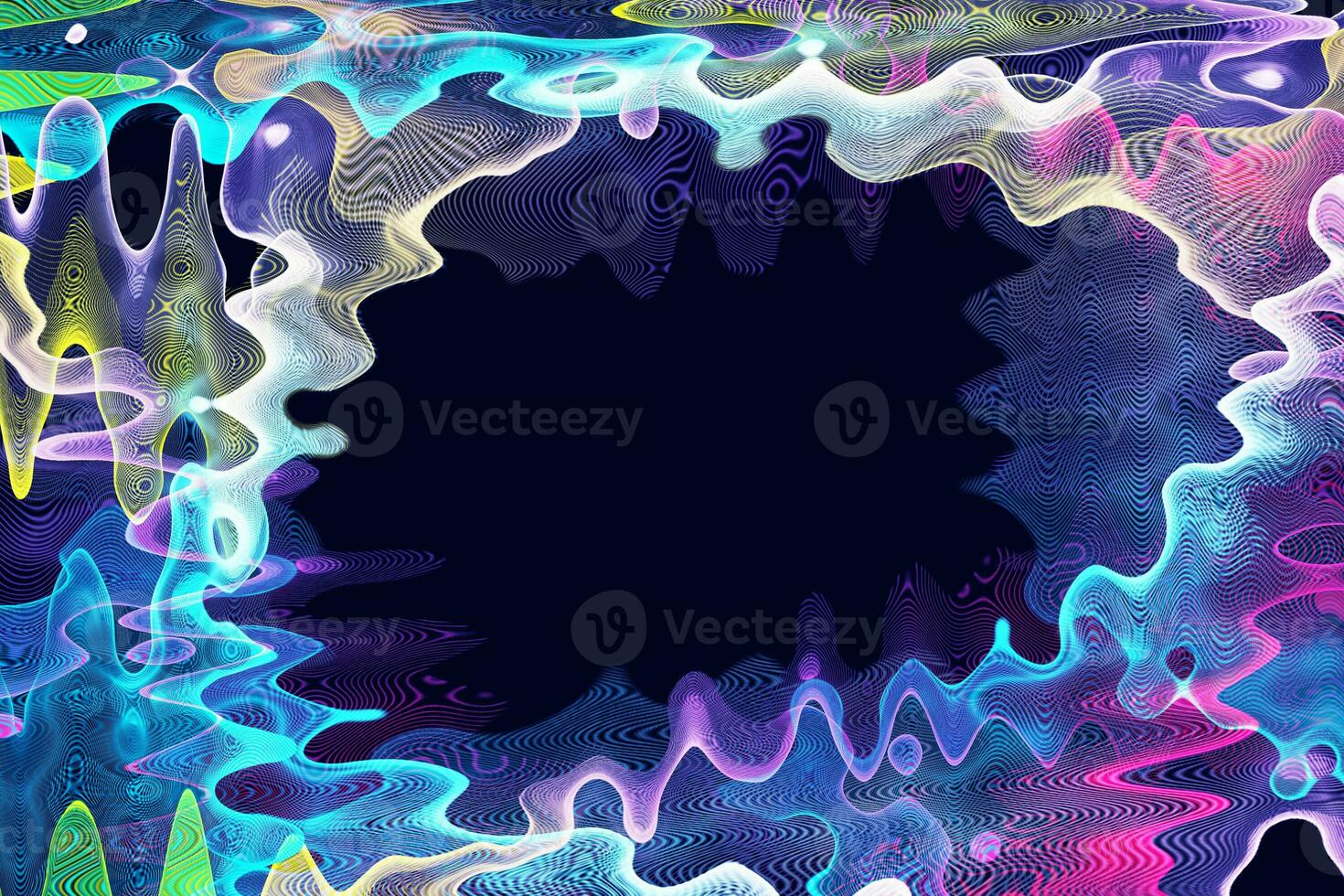 hand drawn abstract with wave effect background wallpaper photo