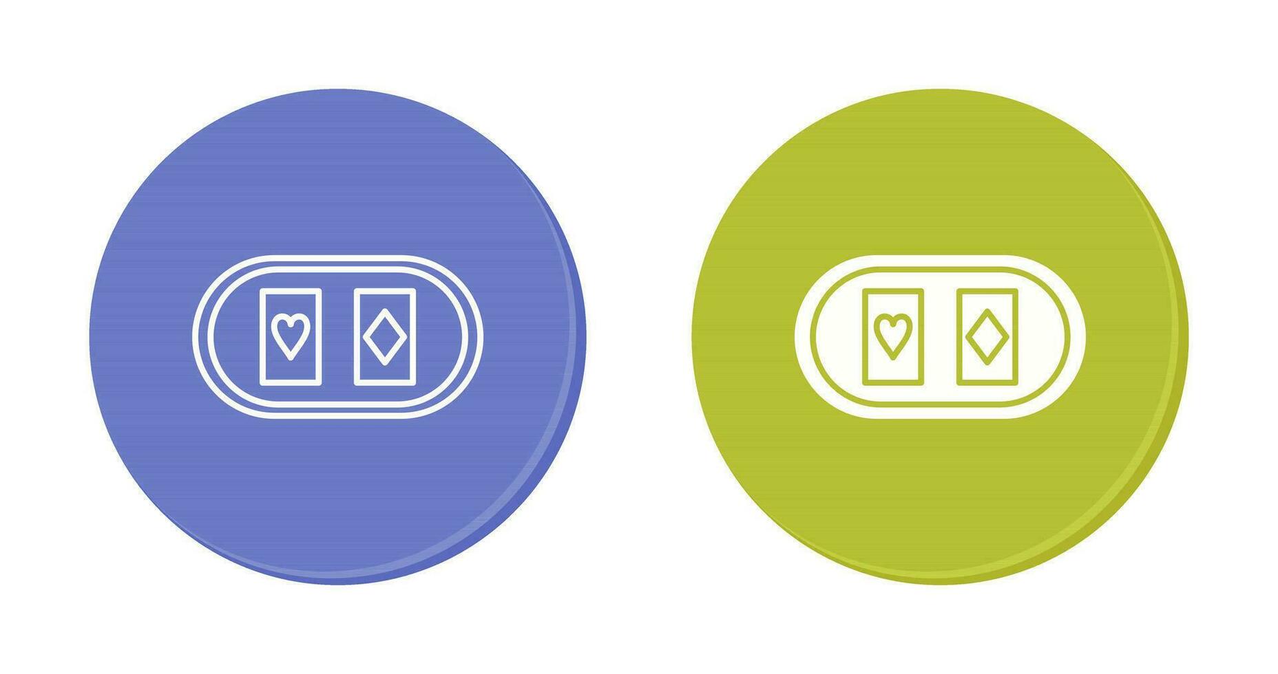 Cards Table Vector Icon