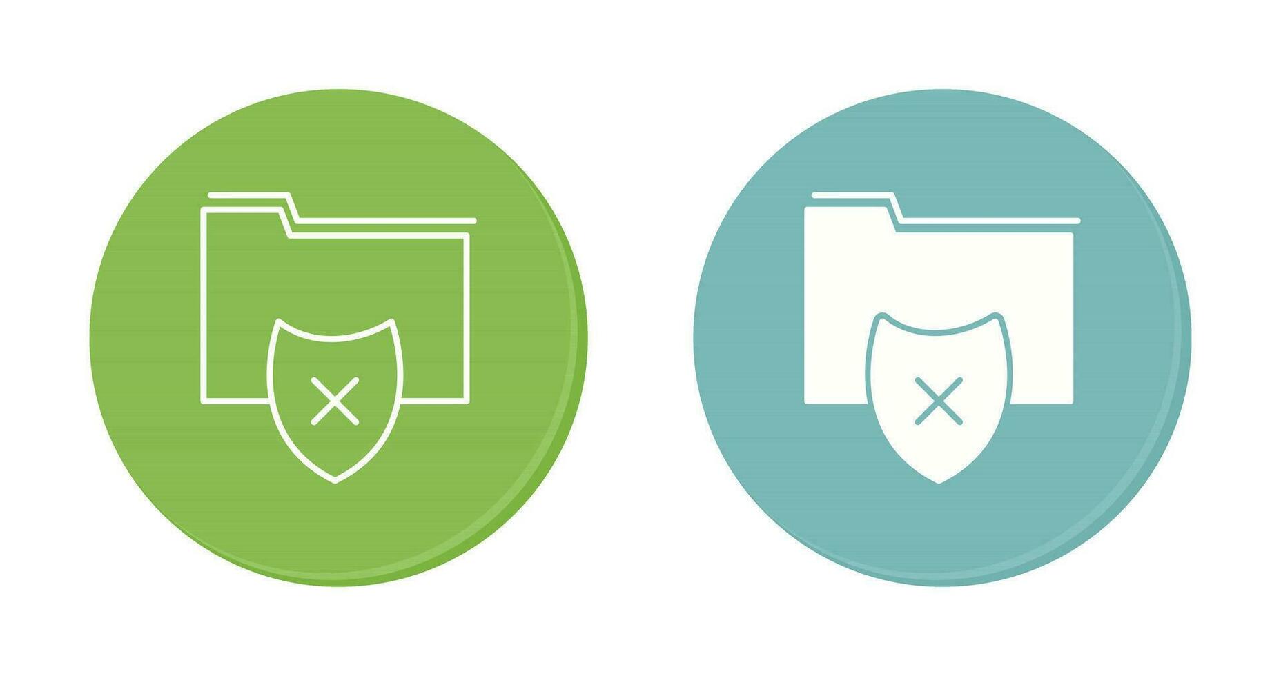 Vulnerable Folder Vector Icon