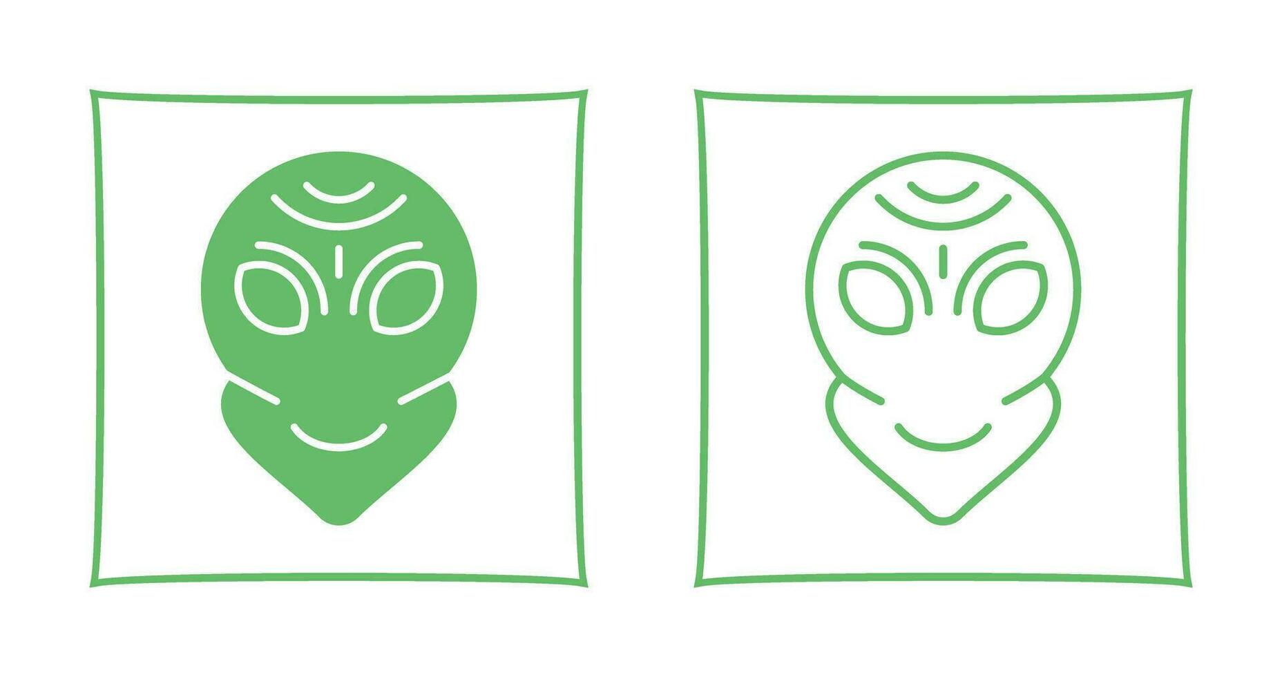 Alien Vector Icon