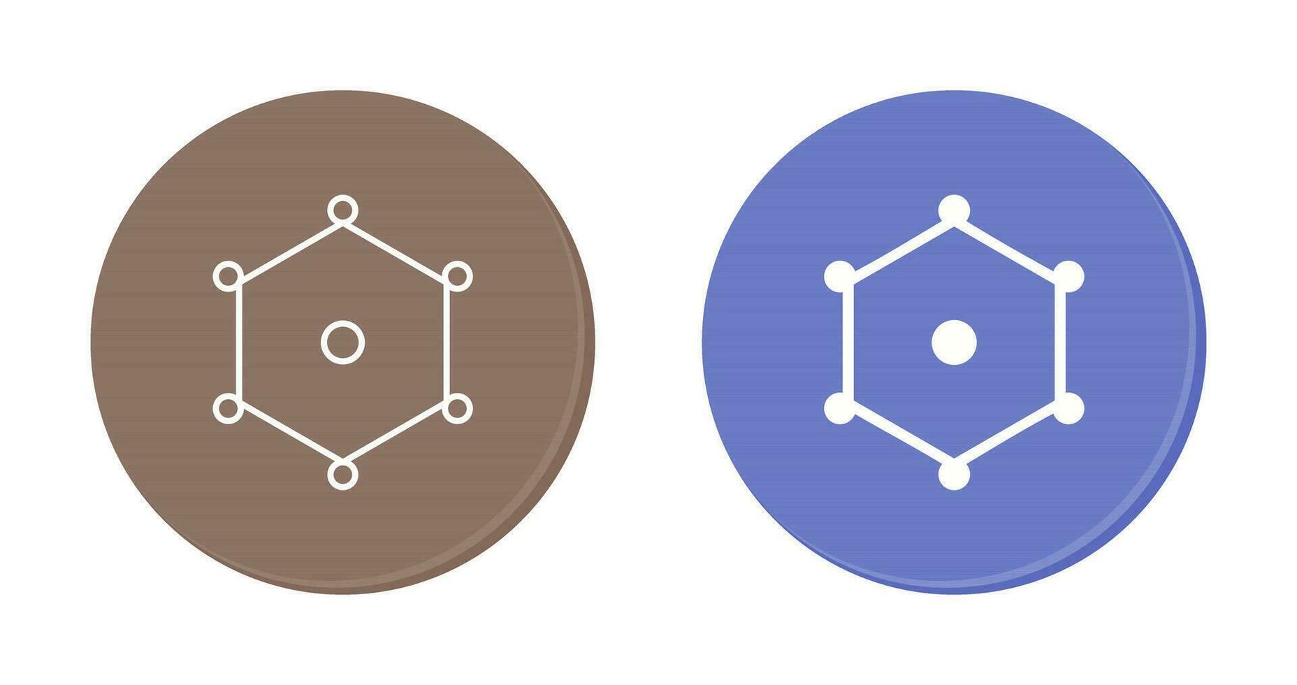 Unique Nodes Vector Icon