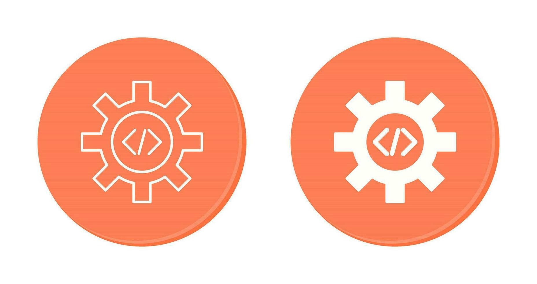 Unique Code Optimization Vector Icon
