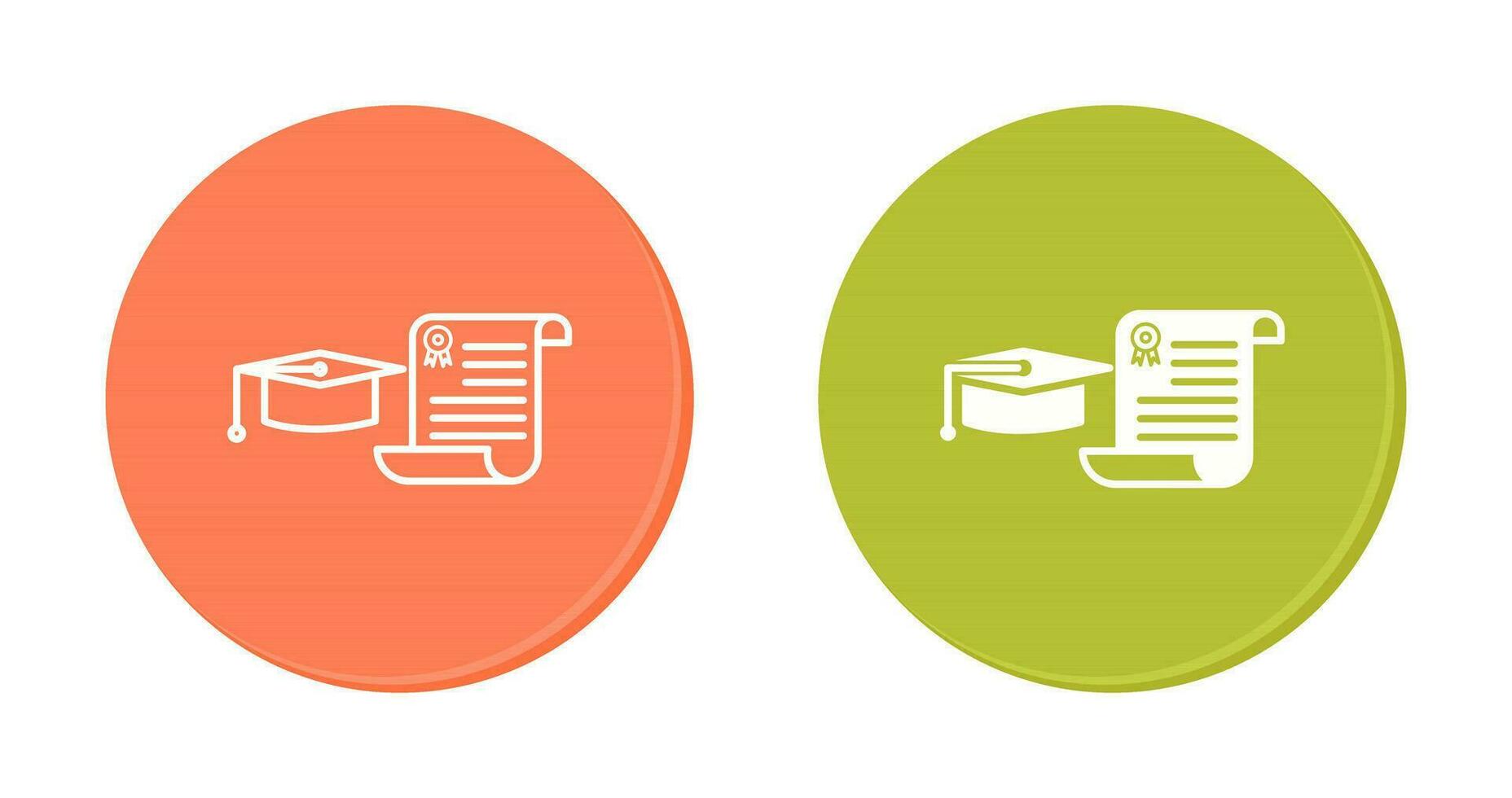 Unique Graduation Vector Icon