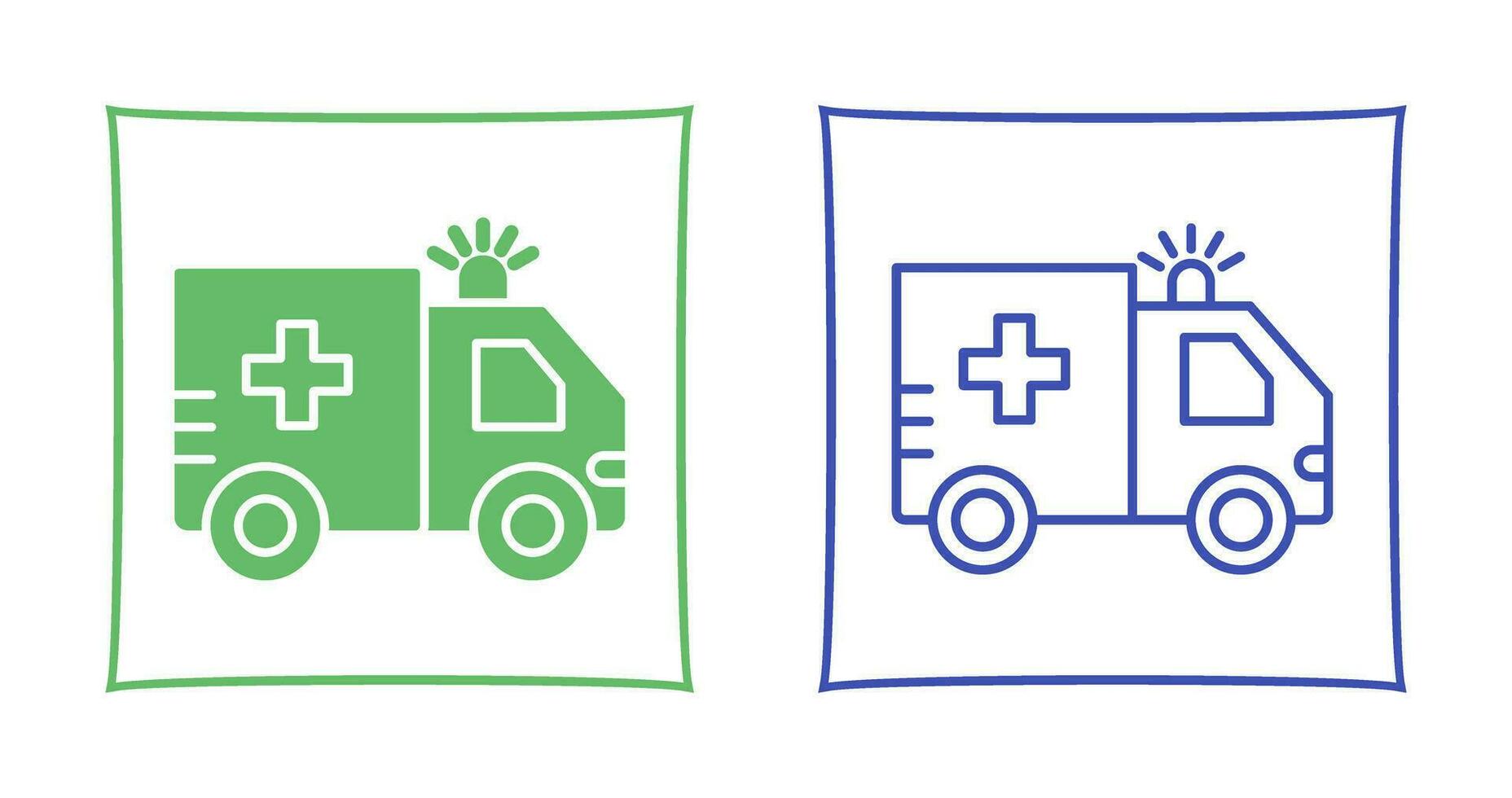 Ambulance Vector Icon