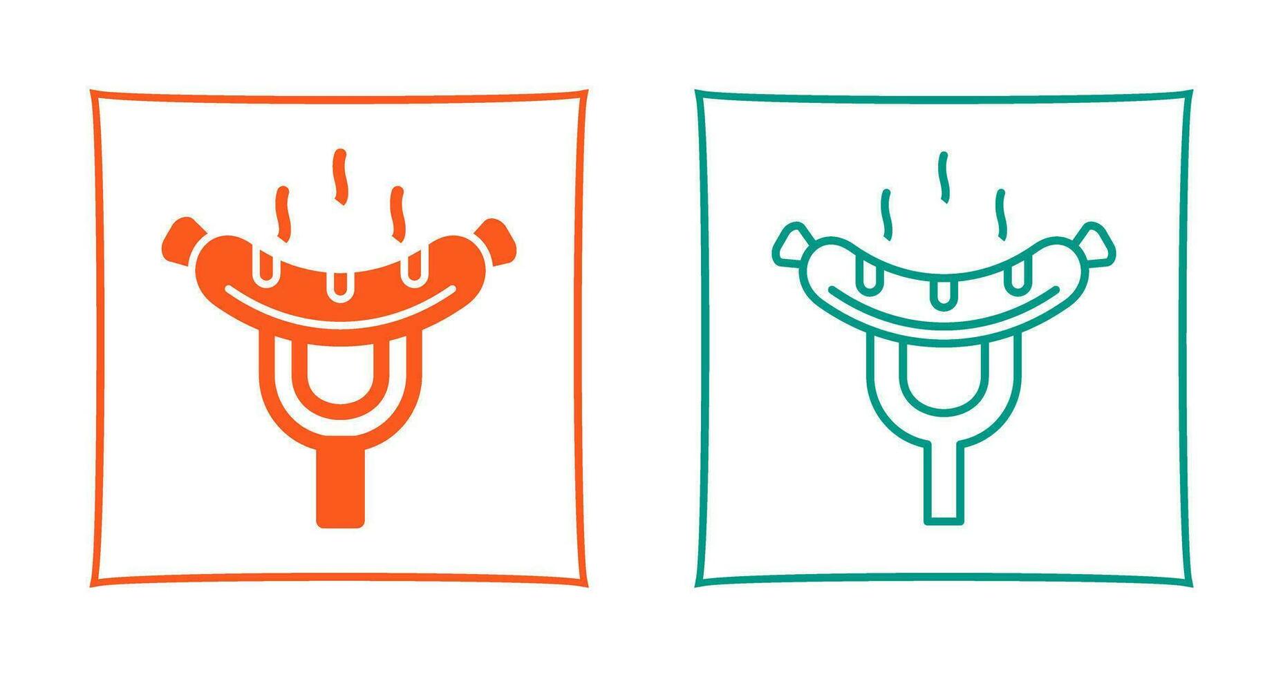 Sausage Vector Icon
