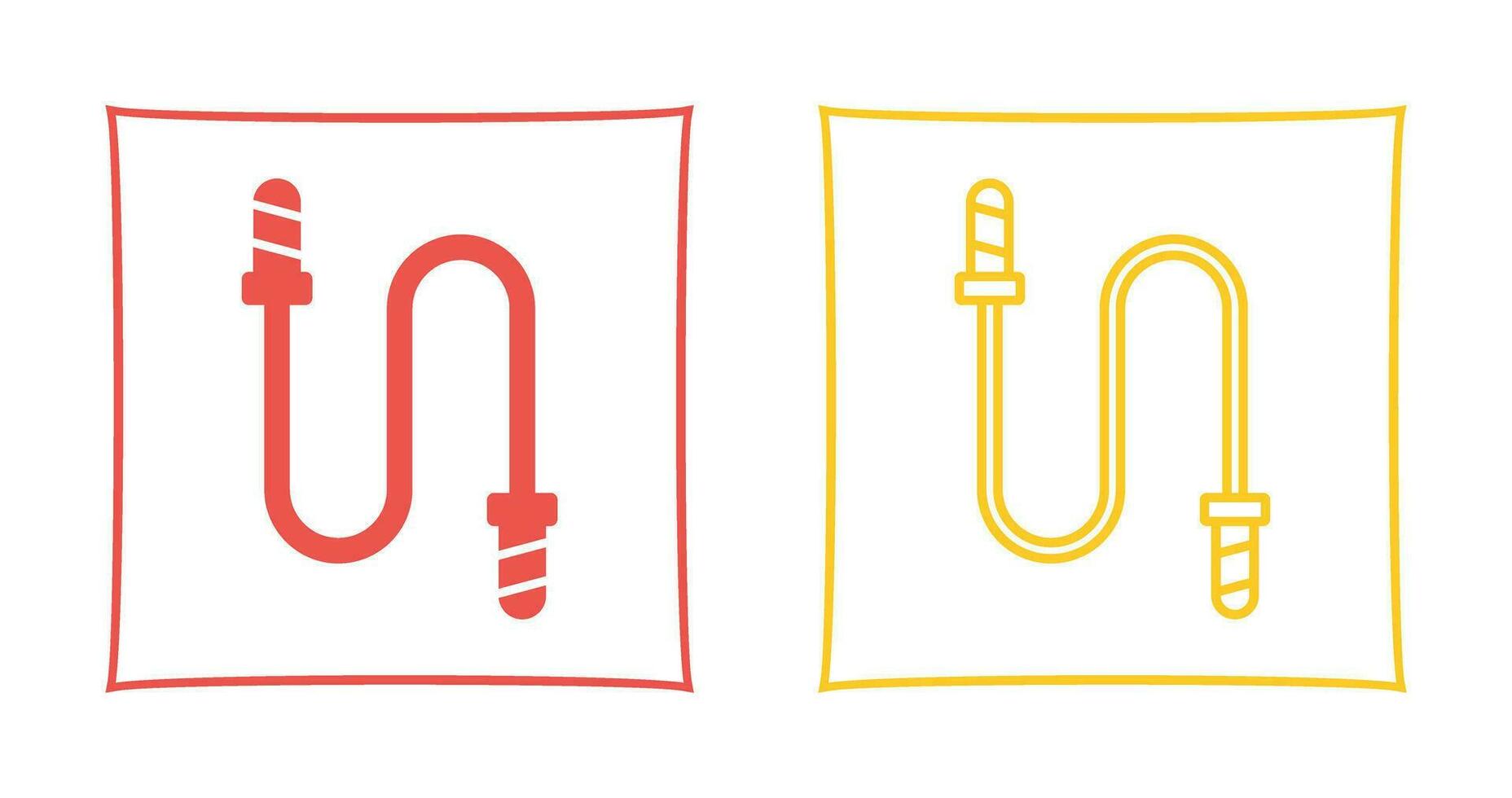 Jumping Rope Vector Icon