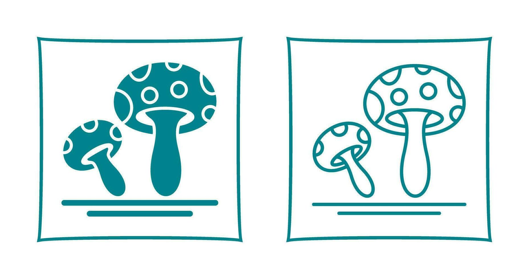 Mushroom Vector Icon