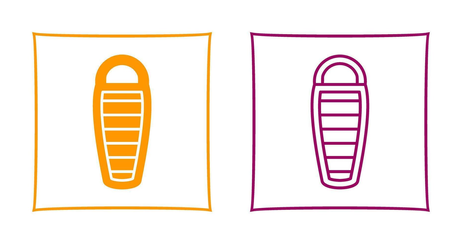 Sleeping Bag Vector Icon