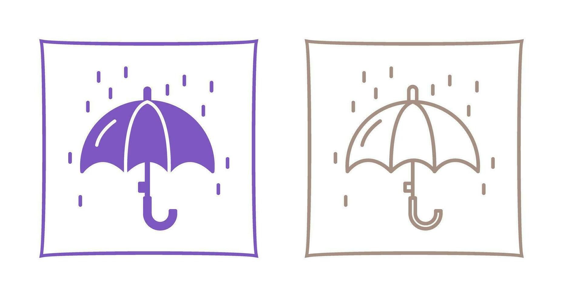 Raining Vector Icon