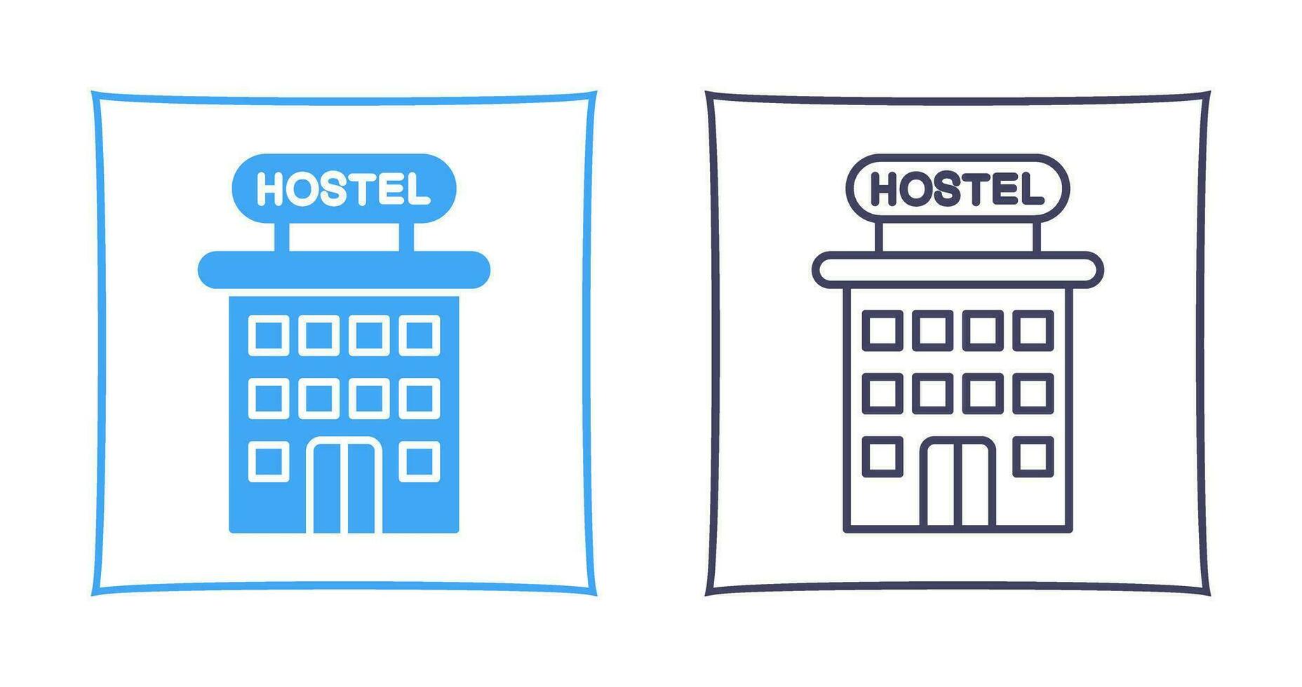 Hostel Vector Icon