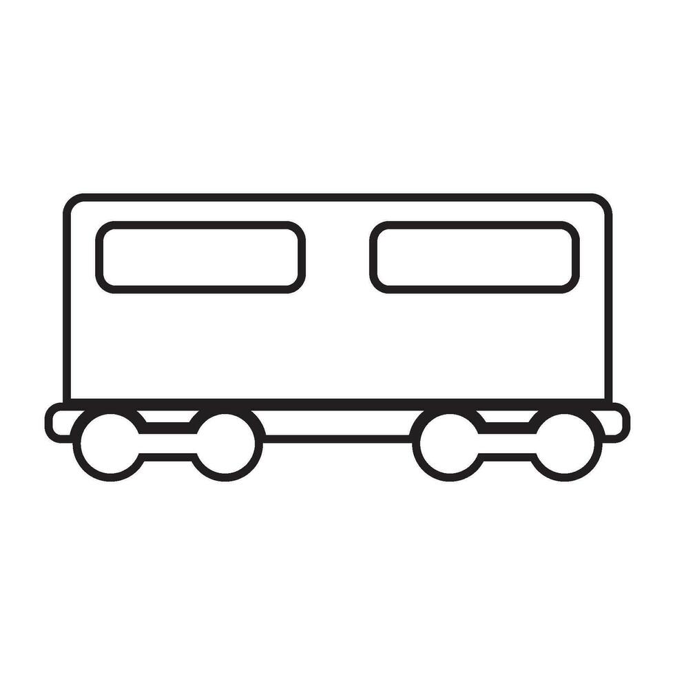 Train Car Clipart Black And White