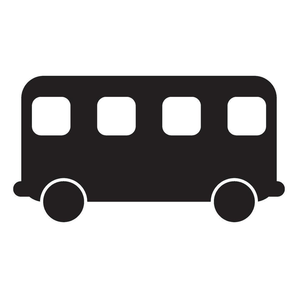 train icon, train carriage vector