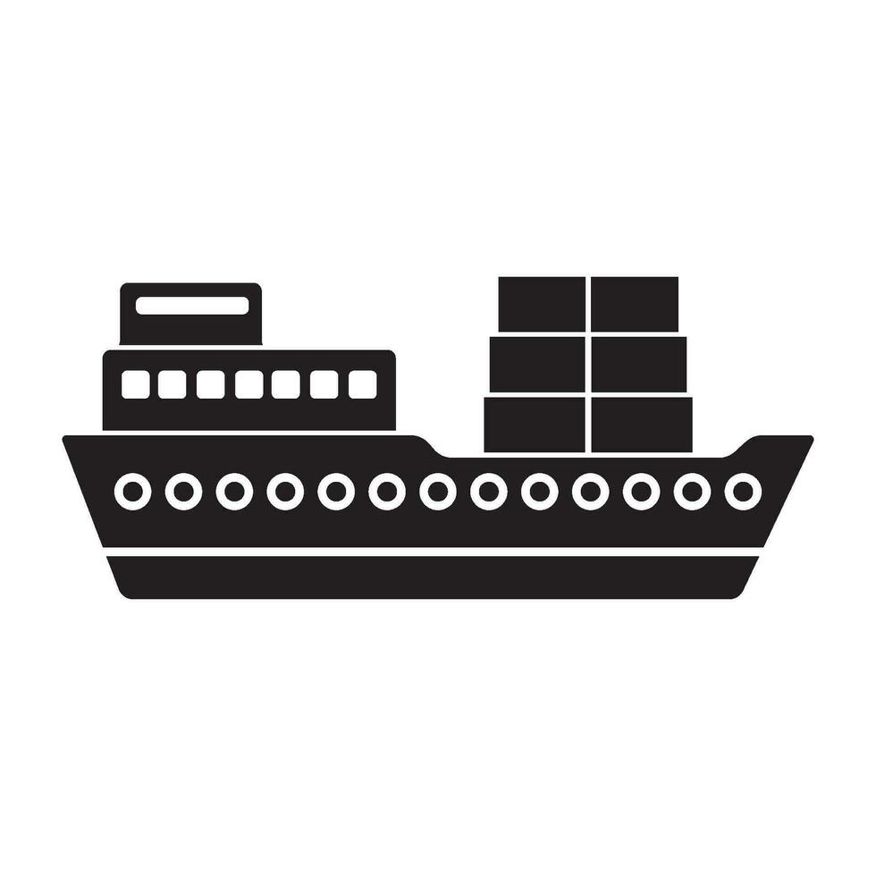 vector icono de barco