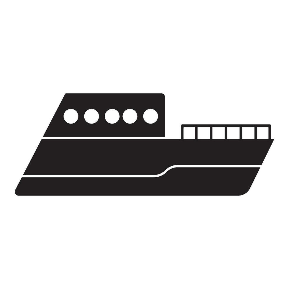 vector icono de barco