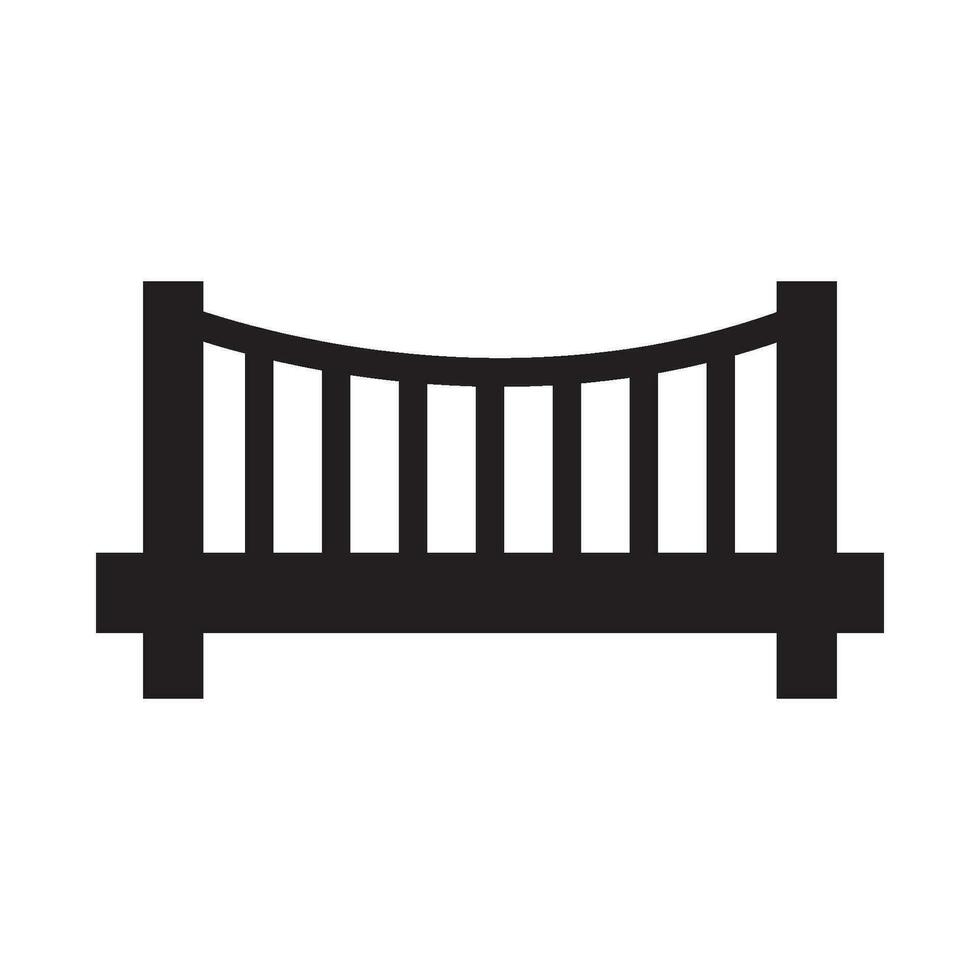 bridge icon vector