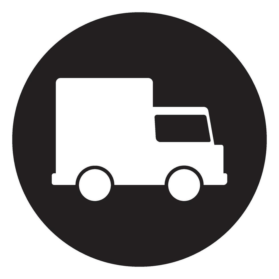 truck icon vector