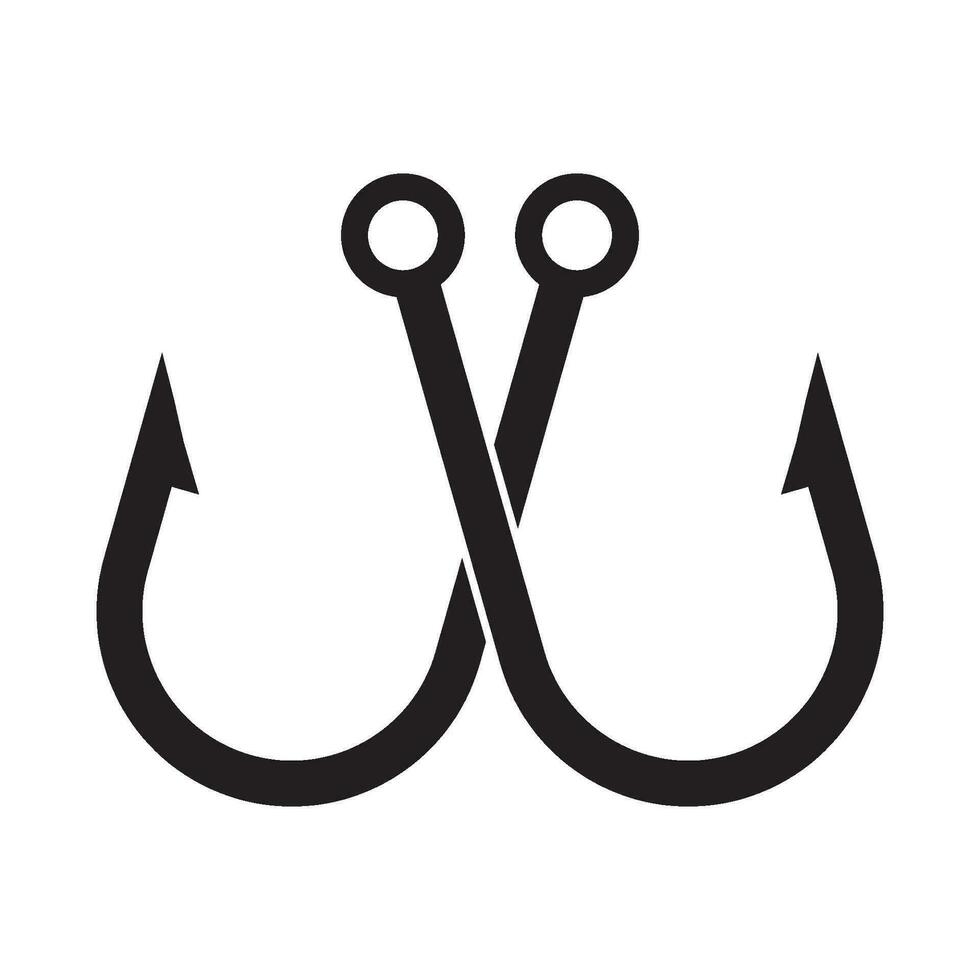hook icon vector