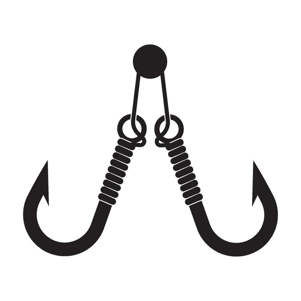 hook icon vector