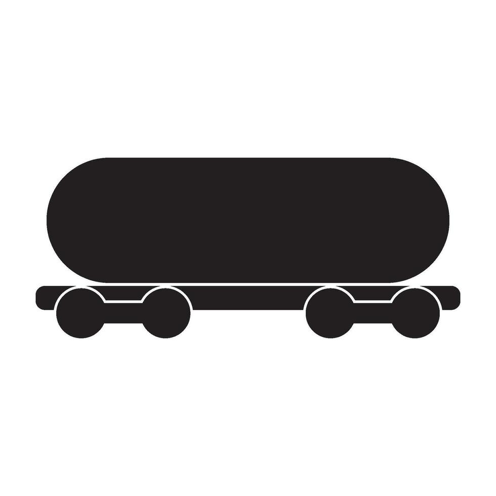 tren icono, tren carro vector