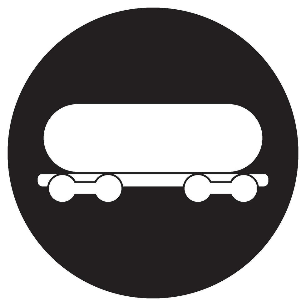 tren icono, tren carro vector