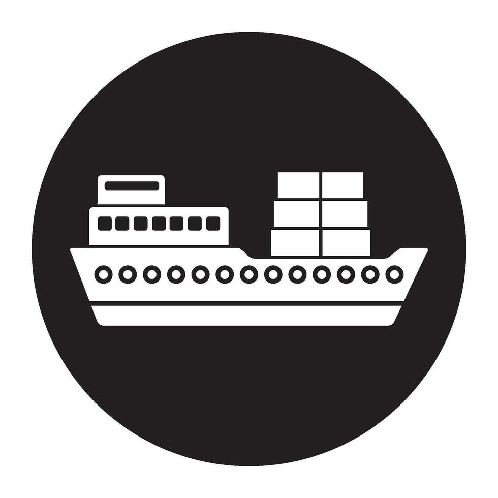 vector icono de barco