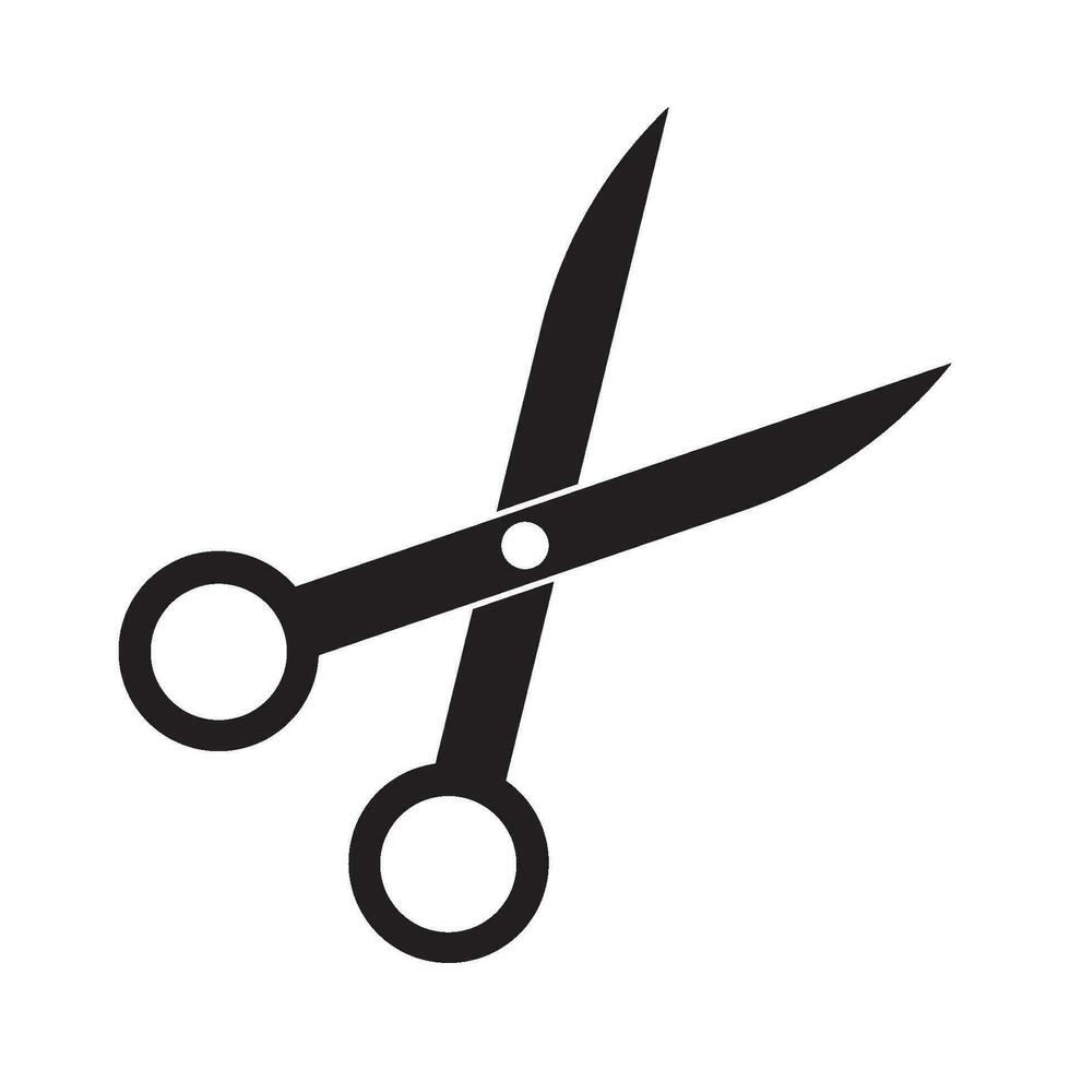 scissors icon vector