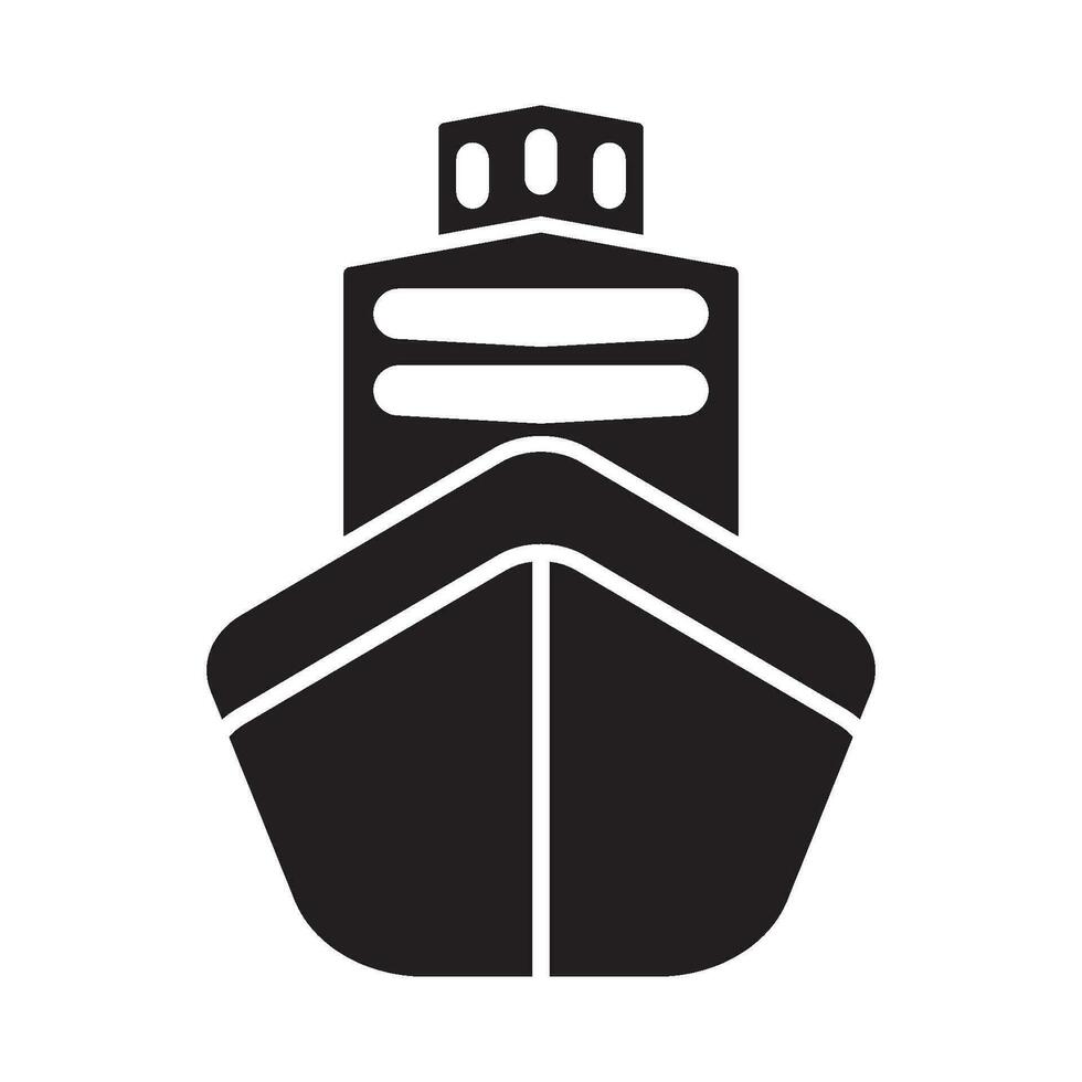 boat icon vector