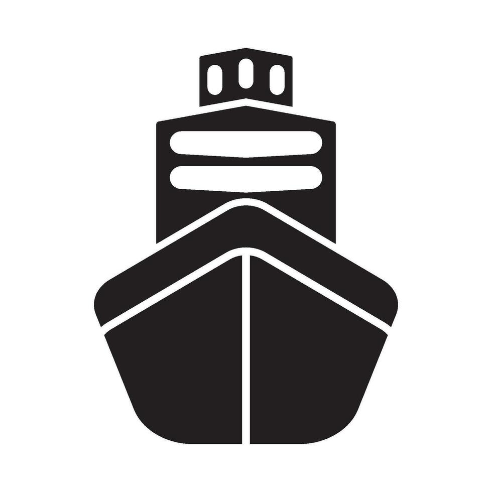 vector icono de barco