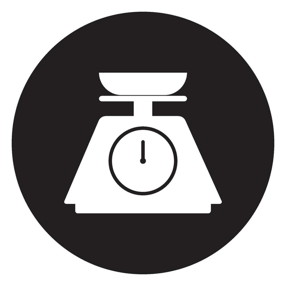 weighing icon vector