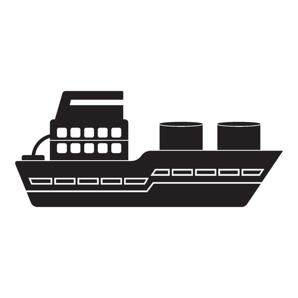 vector icono de barco