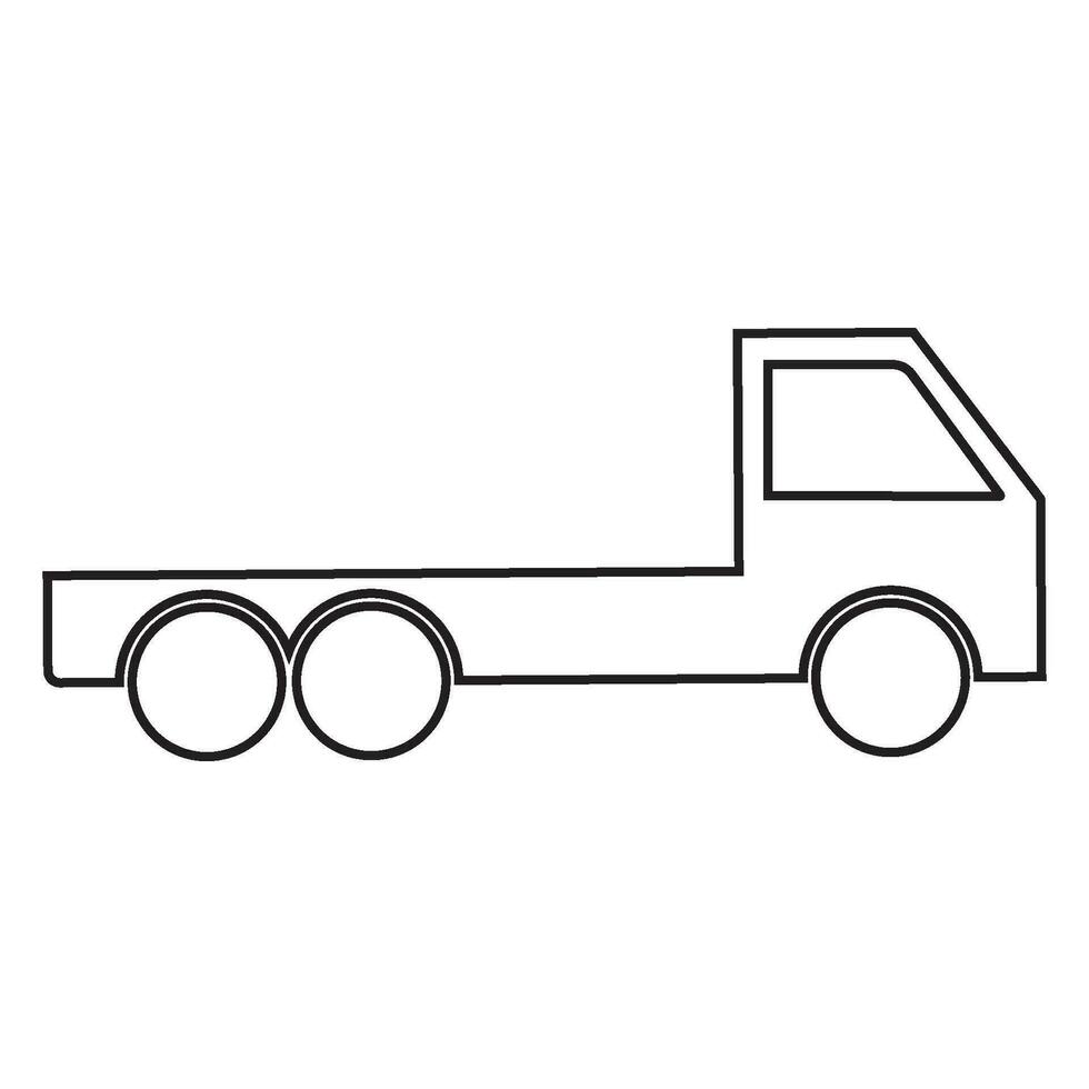 truck icon vector