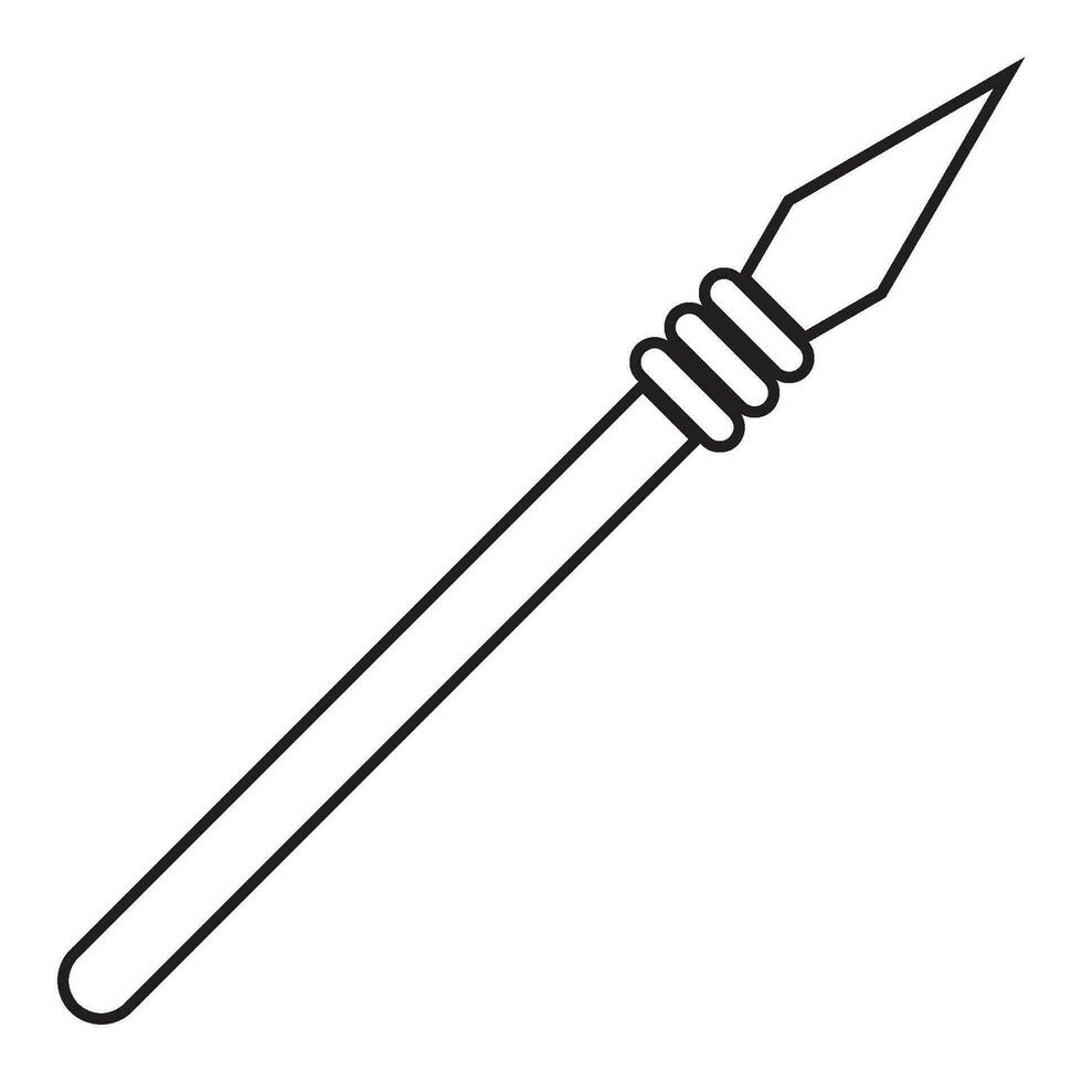 spear icon vector