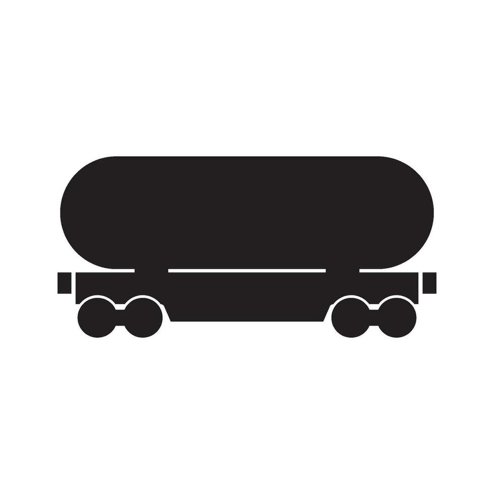 tren icono, tren carro vector