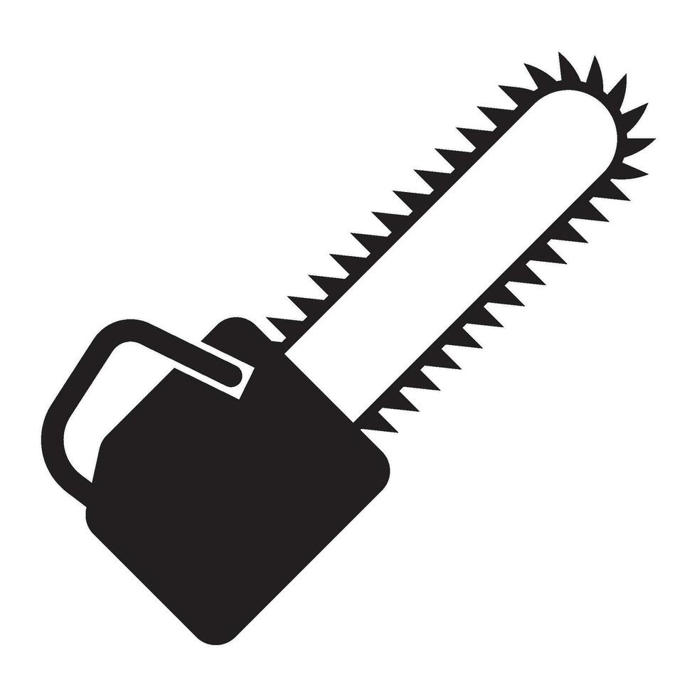 chainsaw icon vector
