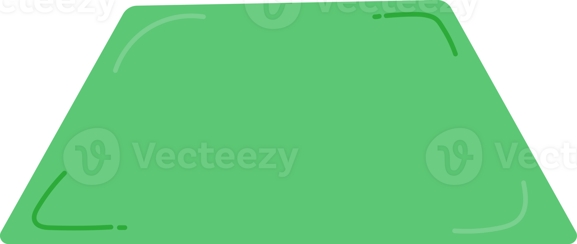 groen trapezium tekening kunst. png