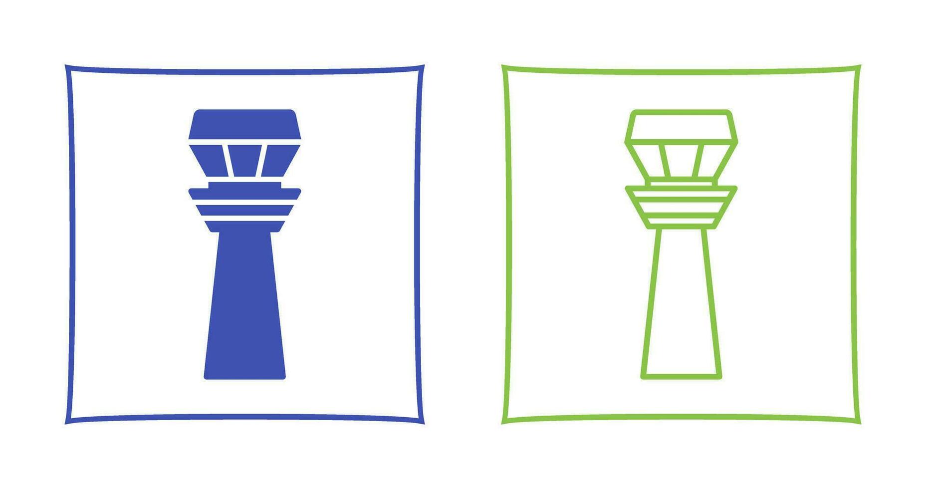 Control Tower Vector Icon