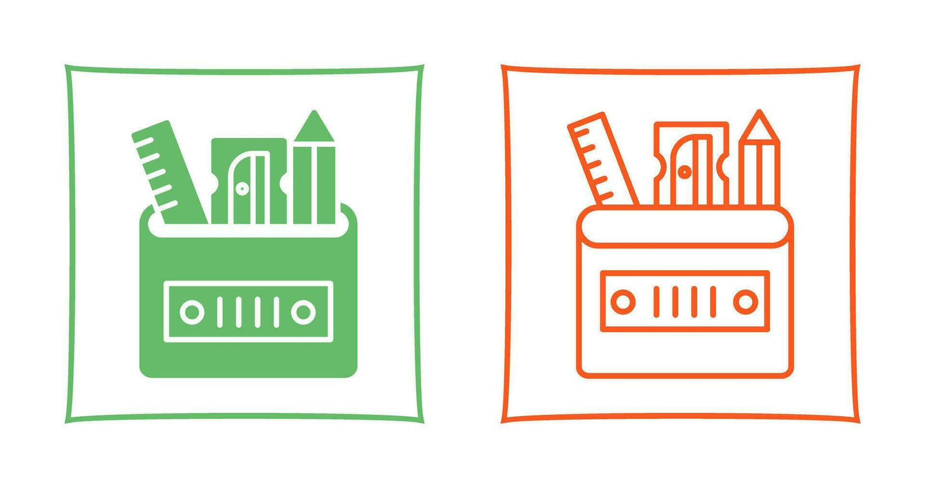 Stationery Vector Icon