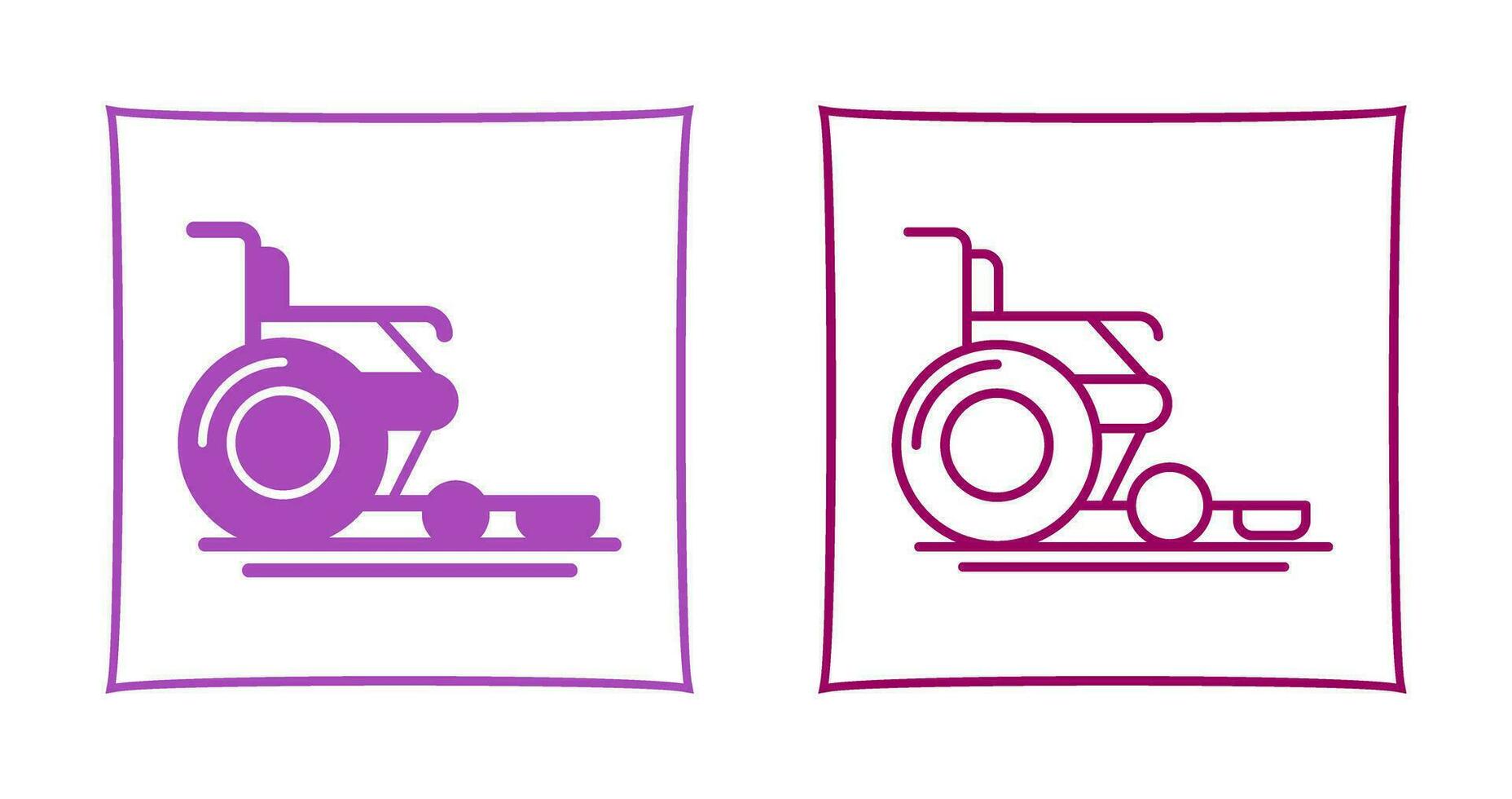 Wheel Chair Vector Icon
