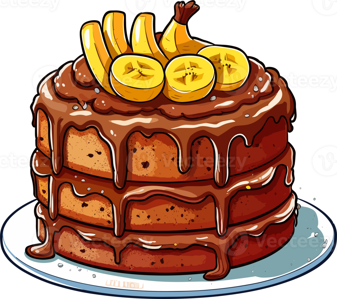 Cartoon Cake , illustration, Cute Design, png